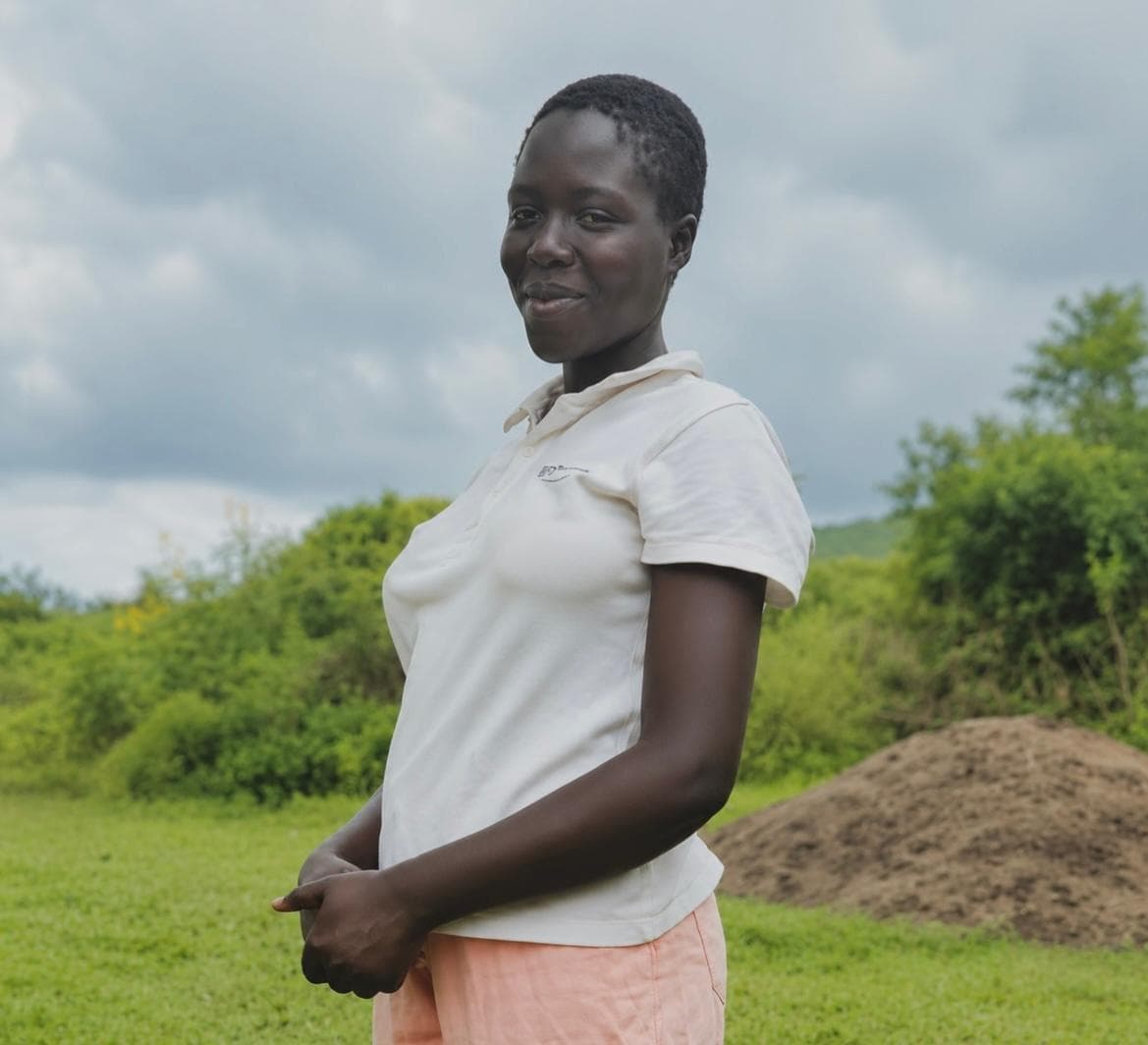 Stacy, estudiante apadrinado por Kua en Mbita, Kenia
