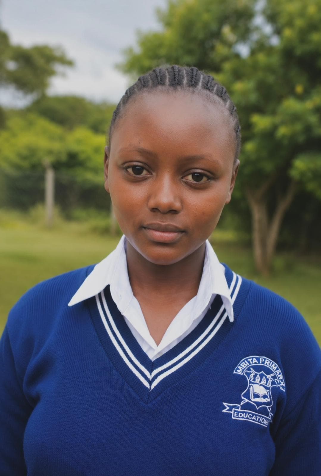 Susan, estudiante apadrinado por Kua en Mbita, Kenia